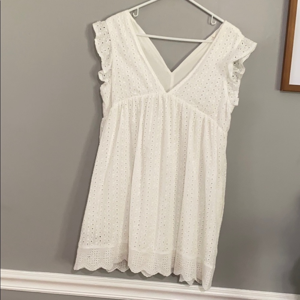 NWT WHITE ROMPER